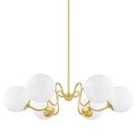 Product Image 1 for Havana Aged Brass 6-Light Chandelier from Mitzi