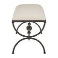 Product Image 4 for Agora Bench from Currey & Company