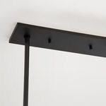 Product Image 3 for Kert 8-Light Island Light - Black Brass from Hudson Valley