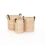 Product Image 5 for Ember Natural Baskets (Set Of 3) from Four Hands