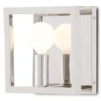 Product Image 2 for Quadrato Nickel Wall Sconce from Currey & Company
