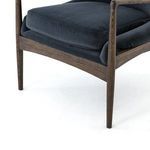 Product Image 20 for Braden Wood-Framed Navy Velvet Accent Chair from Four Hands