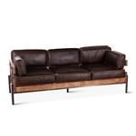 Product Image 4 for Chiavari Mocha Brown Leather Sofa from World Interiors
