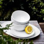 Product Image 2 for Friso Large Ceramic Stoneware Oval Platter - White from Costa Nova