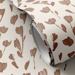 Product Image 2 for Wild Flowers I Terracotta I Wallpaper by Roseanne Kenny from Four Hands
