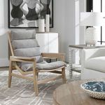 Product Image 13 for Isola Oak Accent Chair from Uttermost