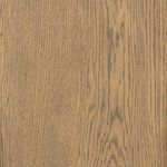 Close-up with detailed oak wood grain in natural light-smoked finish