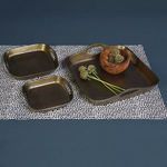Product Image 3 for Mackenzie Square Tray   Brass from Homart