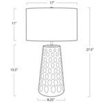 Product Image 5 for Kelvin Ceramic Table Lamp from Regina Andrew Design