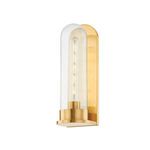 Product Image 1 for Irwin 1-Light Sconce - Aged Brass from Hudson Valley