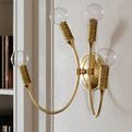 Product Image 6 for Amboy 4-Light Aged Brass Wall Sconce from Hudson Valley