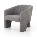 Product Image 12 for Fae Barron Smoke Dark Grey Upholstered Small Accent Chair from Four Hands