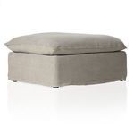 Product Image 2 for Andre Slipcover Pillow-Top Ottoman - Broadway Stone from Four Hands