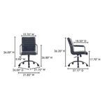 Product Image 12 for Roy Office Chair from Moe's