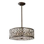Product Image 1 for Amherst 6 Light Pendant In Antique Bronze from Elk Lighting