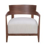 Product Image 5 for Volta Small Accent Chair - Cream White from Moe's