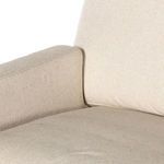 Product Image 10 for Andrus Cream Fabric Chair & A Half with Ottoman from Four Hands