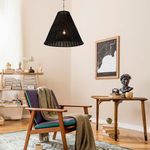 Product Image 9 for Bell-Shaped Woven Rattan Pendant from Creative Co-Op