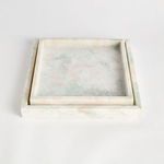 Product Image 4 for Johanna Square Marble Trays , Set Of 2 from Napa Home And Garden