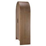 Product Image 9 for Finley Fluted Arched Brown Sugar Oak Cabinet from Jamie Young