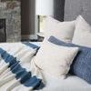 Product Image 3 for Indigo Blue Tie Dye Cotton Throw 50x70 from Anaya Home