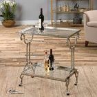 Product Image 2 for Uttermost Acasia Silver Tea Cart from Uttermost