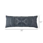 Product Image 4 for Indigo Batik Lumbar Pillow   Indigo Batik from Homart