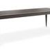 Product Image 4 for Black Metal Modern Rectangular Full Score Dining Table from Caracole