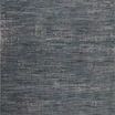 6'3" x 9' ocean and grey contemporary modern rug with wide heathered stripes and subtle ribbing texture
