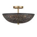 Product Image 1 for Jali Semi-Flush Mount from Currey & Company