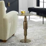 Product Image 3 for Descend Gold Accent Table from Uttermost