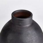 Product Image 6 for Analia Small Black Terracotta Vase from Napa Home And Garden