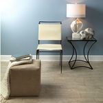 Product Image 2 for Pinstriped Ottoman from Jamie Young