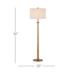 Product Image 9 for Mitford Floor Lamp from Currey & Company
