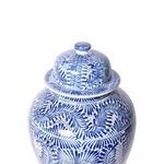 Product Image 3 for Blue & White Blooming Flower Porcelain Temple Jar from Legend of Asia