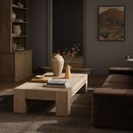 Product Image 4 for Abaso Whitewash Rustic Oak Rectangular Coffee Table from Four Hands