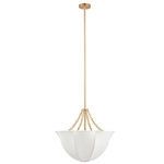 Product Image 9 for Aire Small Off-White Linen Chandelier from Jamie Young