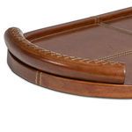 Product Image 3 for Forte Leather Oval Tray from Regina Andrew Design
