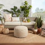 Product Image 5 for Vibe by Pareu Indoor/ Outdoor Border Beige/ Light Brown Rug from Jaipur 