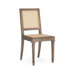 Product Image 1 for Jansen Cane and Lacquered Wood Side Chair from Villa & House