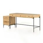 Product Image 28 for Eaton Oak and Iron Desk with Filing Cabinet from Four Hands