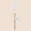Product Image 1 for Mariana 1-Light Modern Coastal Rope-Wrapped Wall Sconce from Mitzi