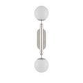 Product Image 8 for Barbican Double-Light Nickel Wall Sconce from Currey & Company