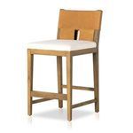 Product Image 14 for Sem Upholstered Wood and Leather Bar Stool from Four Hands