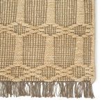 Product Image 5 for Thierry Natural Trellis Dark Taupe / Gray Area Rug - 8'X10' from Jaipur 