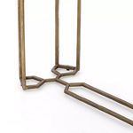 Product Image 6 for Naomi Marble Console Table Raw Brass from Four Hands