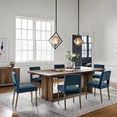 Interior room shot showing dining area with Carbon By Beth Winterburn painting in background
