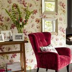 Product Image 2 for Laura Ashley Gosford Cranberry Floral Wallpaper from Graham & Brown