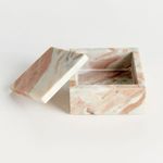 Product Image 4 for Jaqueline Marble Square Lidded Box Short from Napa Home And Garden