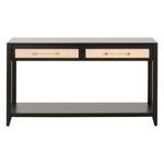 Product Image 1 for Holland Brushed Black Acacia 2-Drawer Console Table from Essentials for Living